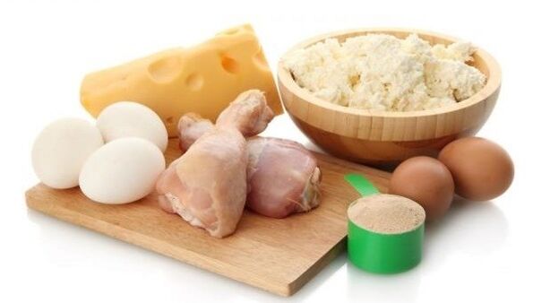 aliments protéinés pour le régime