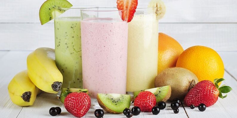 smoothies aux fruits pour perdre du poids